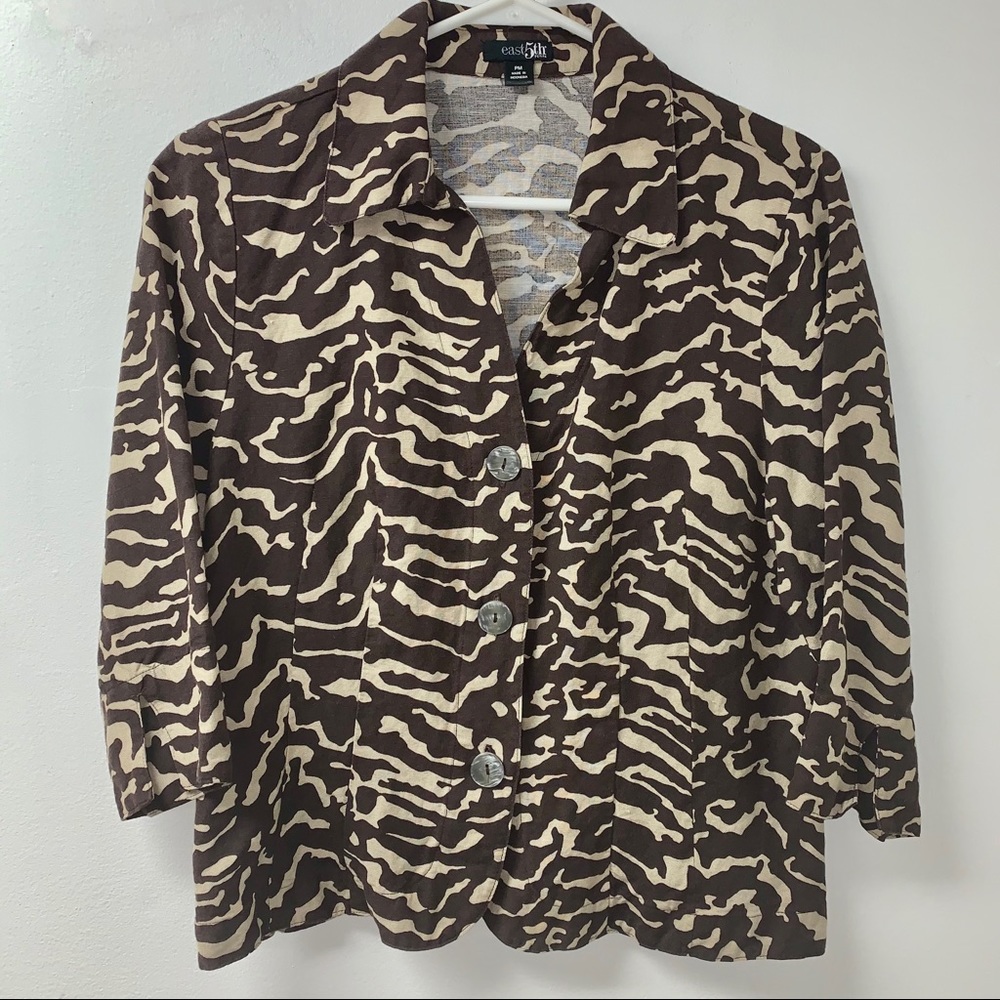 East 5th Linen/Rayon Blazer